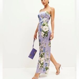 💜Reformation Frankie Dress Garden Soiree